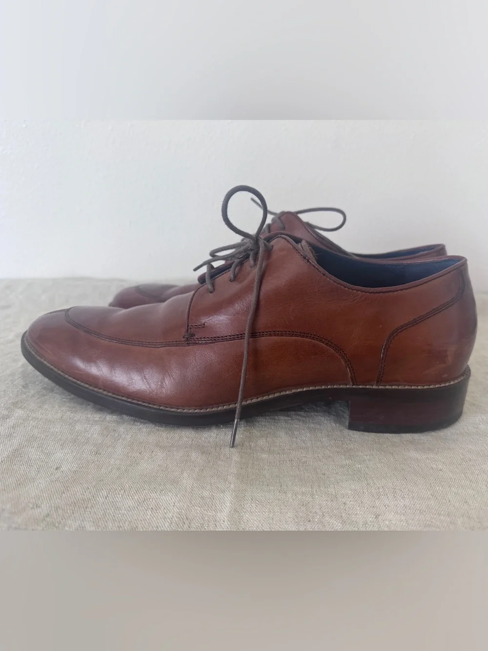 Cole Haan Men's Lenox Hill Split-Toe Oxfords Leather Dress Shoes